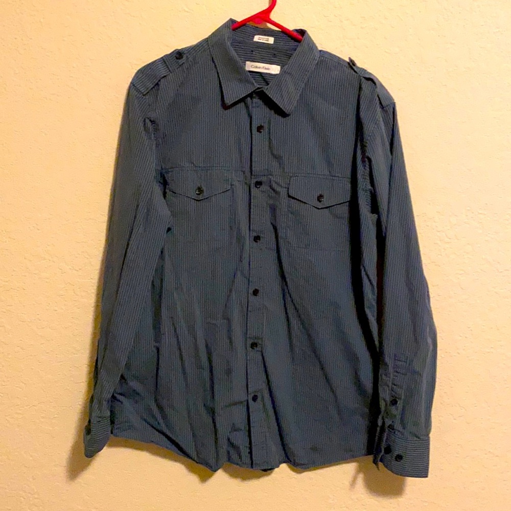 CK long sleeve button shirt